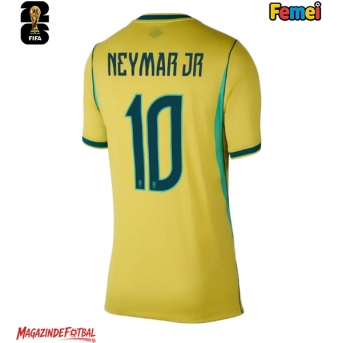 Brazilia Neymar Jr #10 Echipament de Fotbal Replică Mondial 2026 Femei Acasa